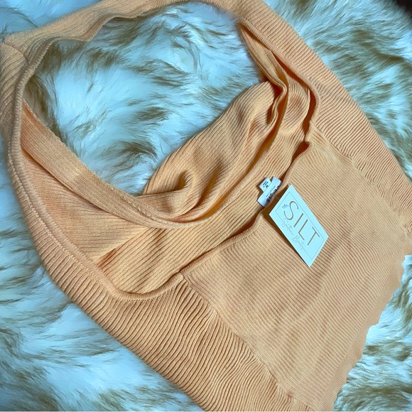 LE LIS Collection Halter Top - Size Medium in “Apricot” - Picture 5 of 7